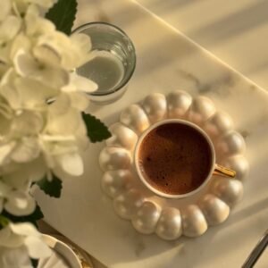 Perla İnci Bardak Altlık
